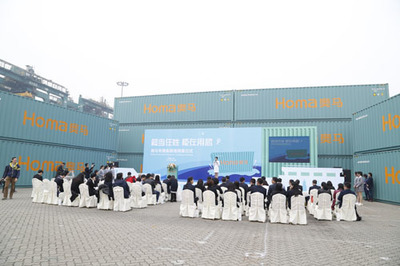 巨大出口量催生奧馬定制集裝箱